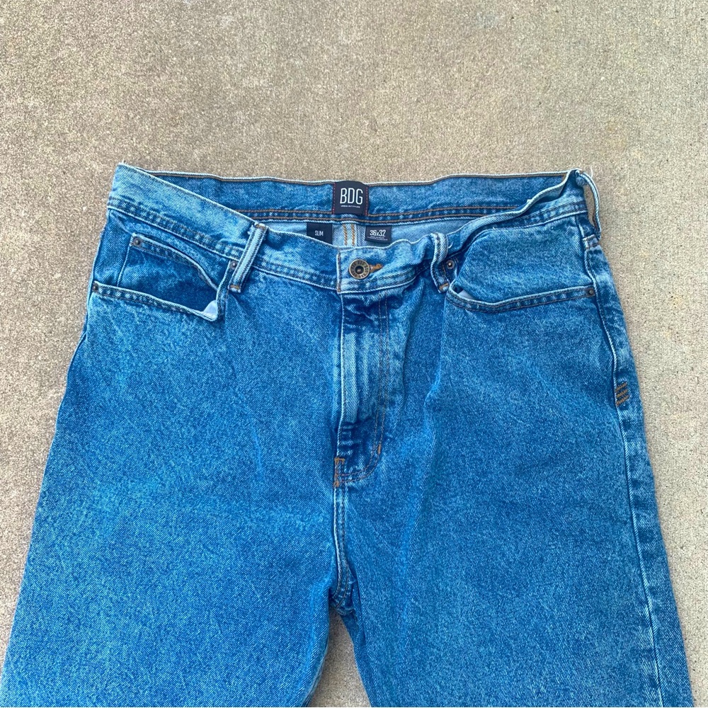 BDG Medium Wash Slim Fit Jeans
